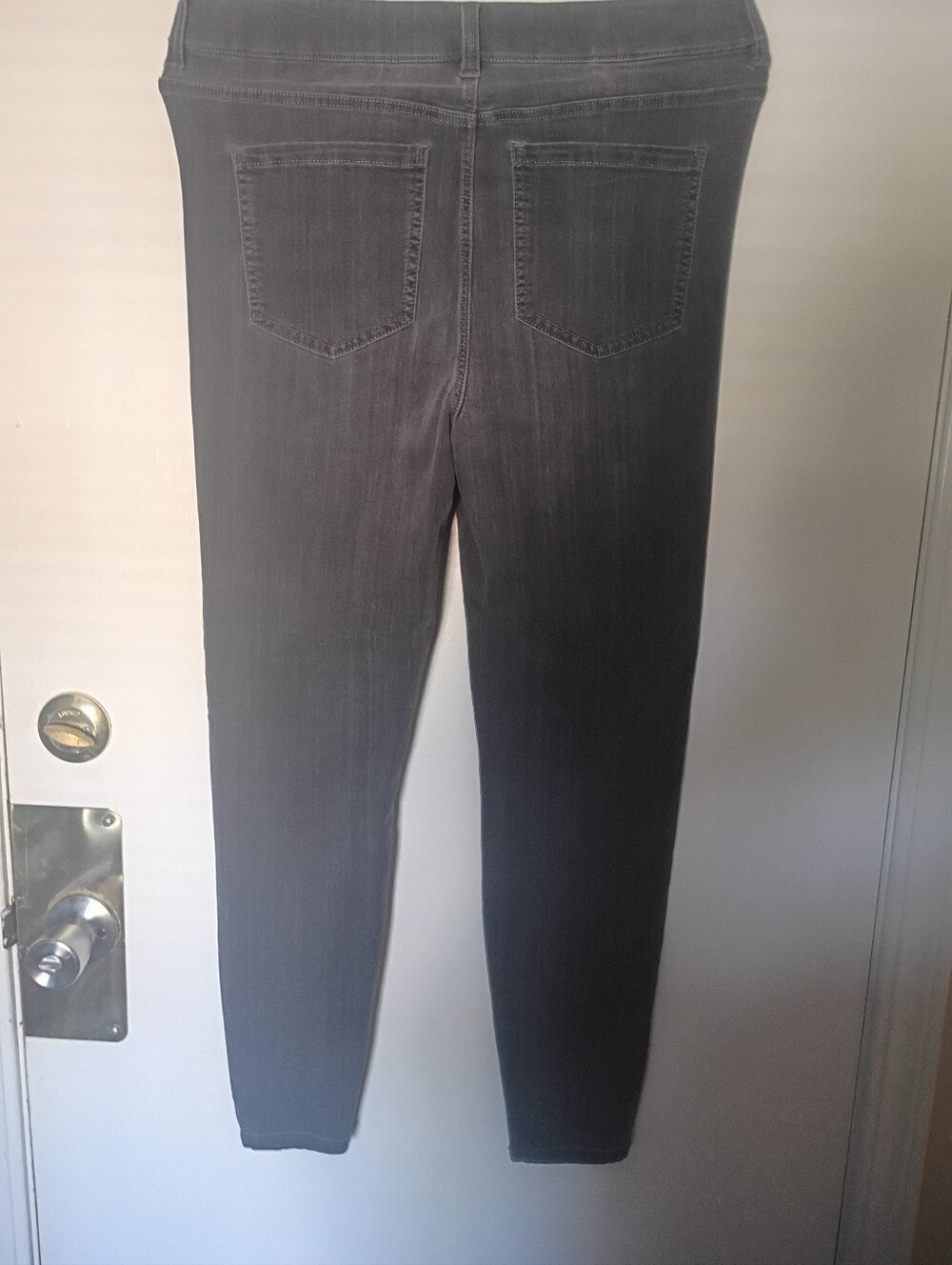 Liverpool Los Angeles Dark Grey Denim Skinny Pants - Size 12 / 31 - Picture 4 of 5